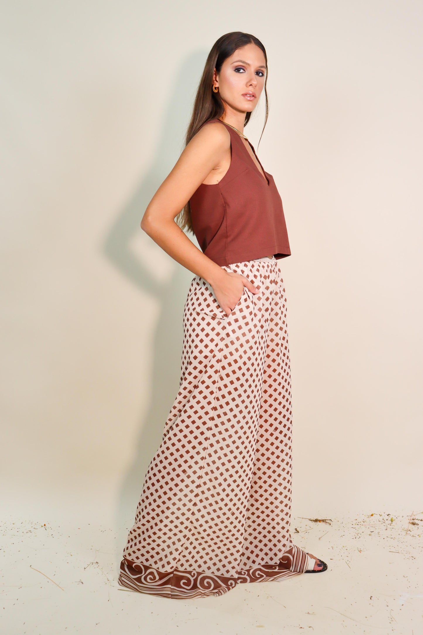 Calça Pantalona Ouro de Mina