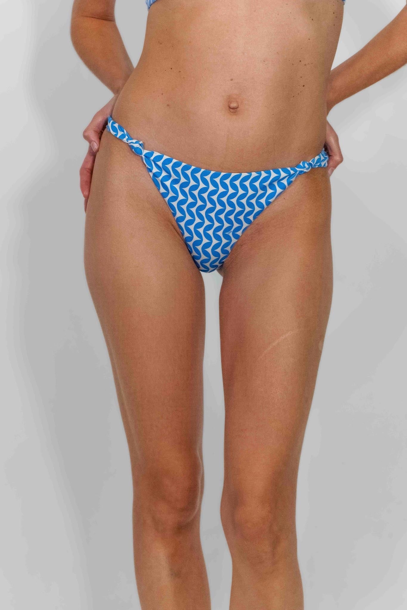 Calcinha Nó Maré Azul