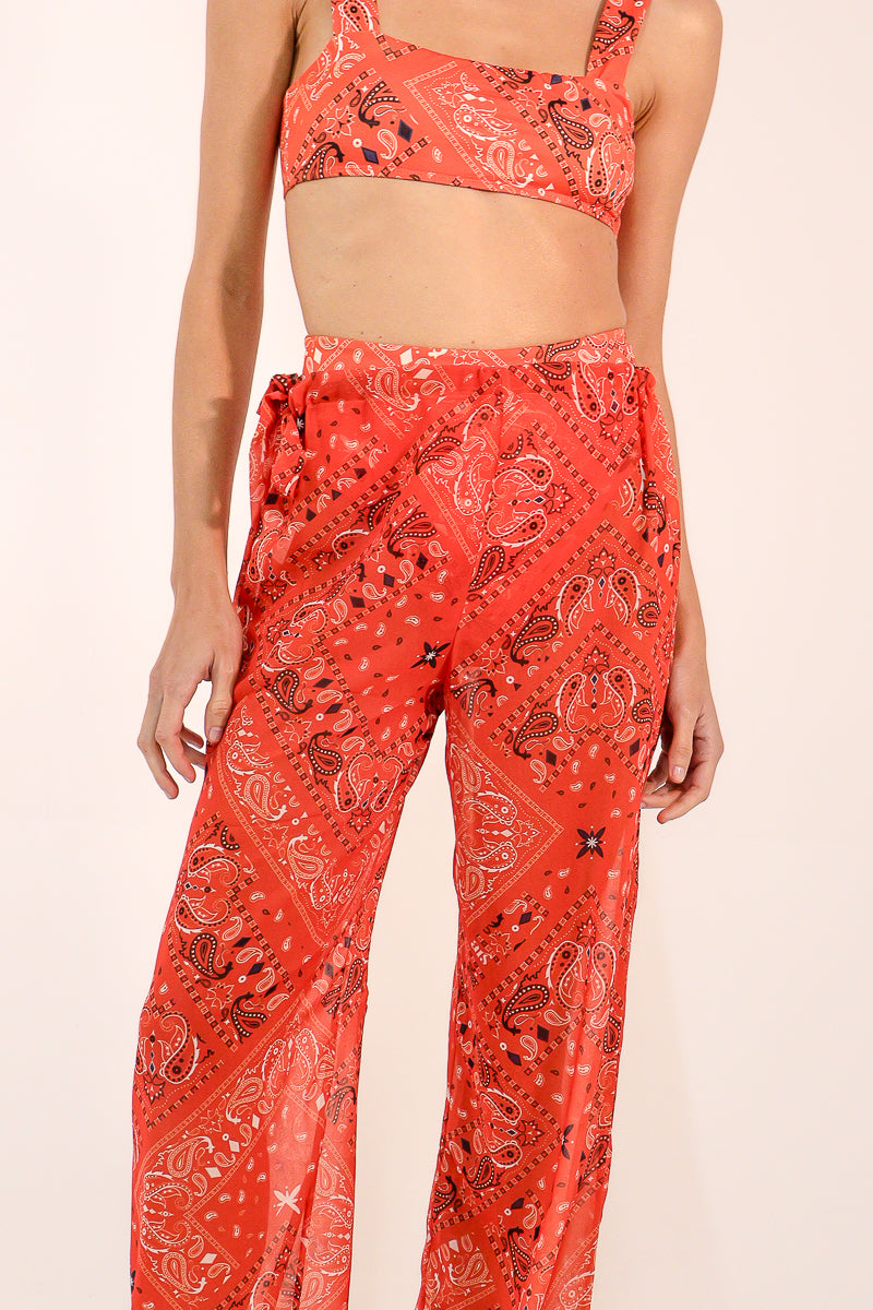 Calça Paisley Siena