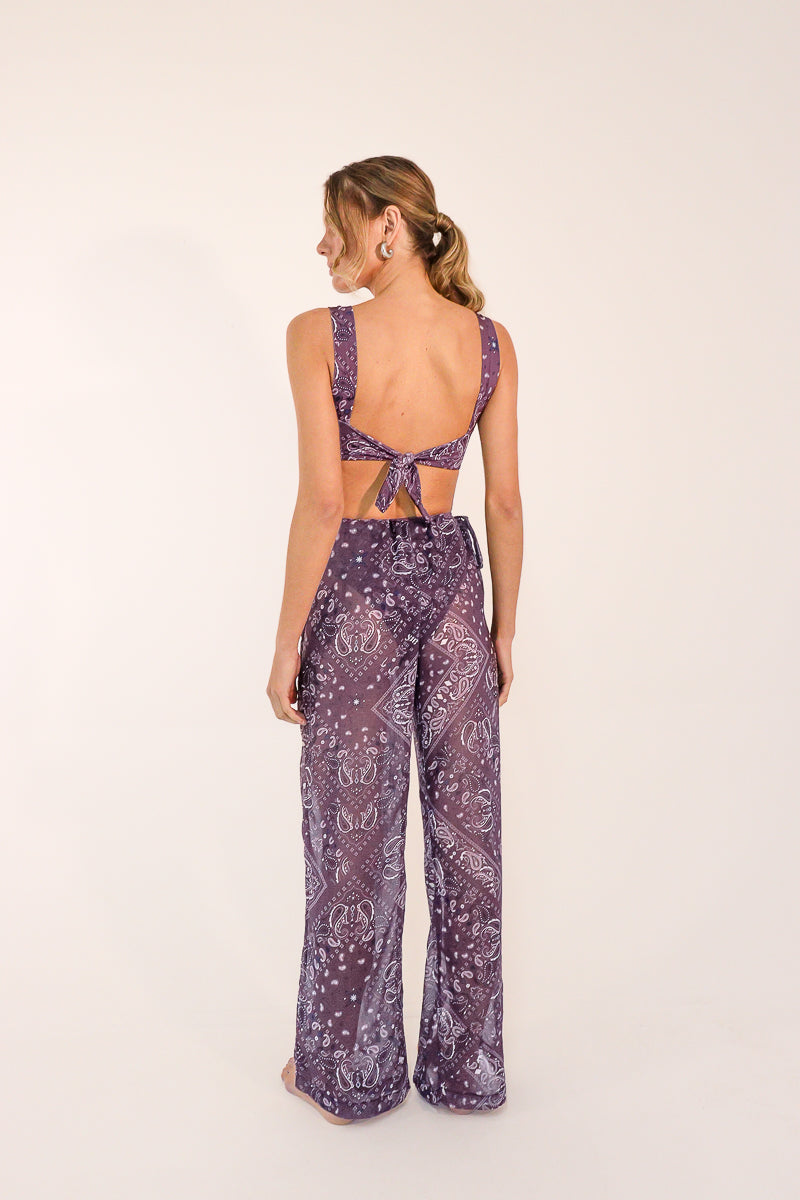 Calça Paisley Raisin