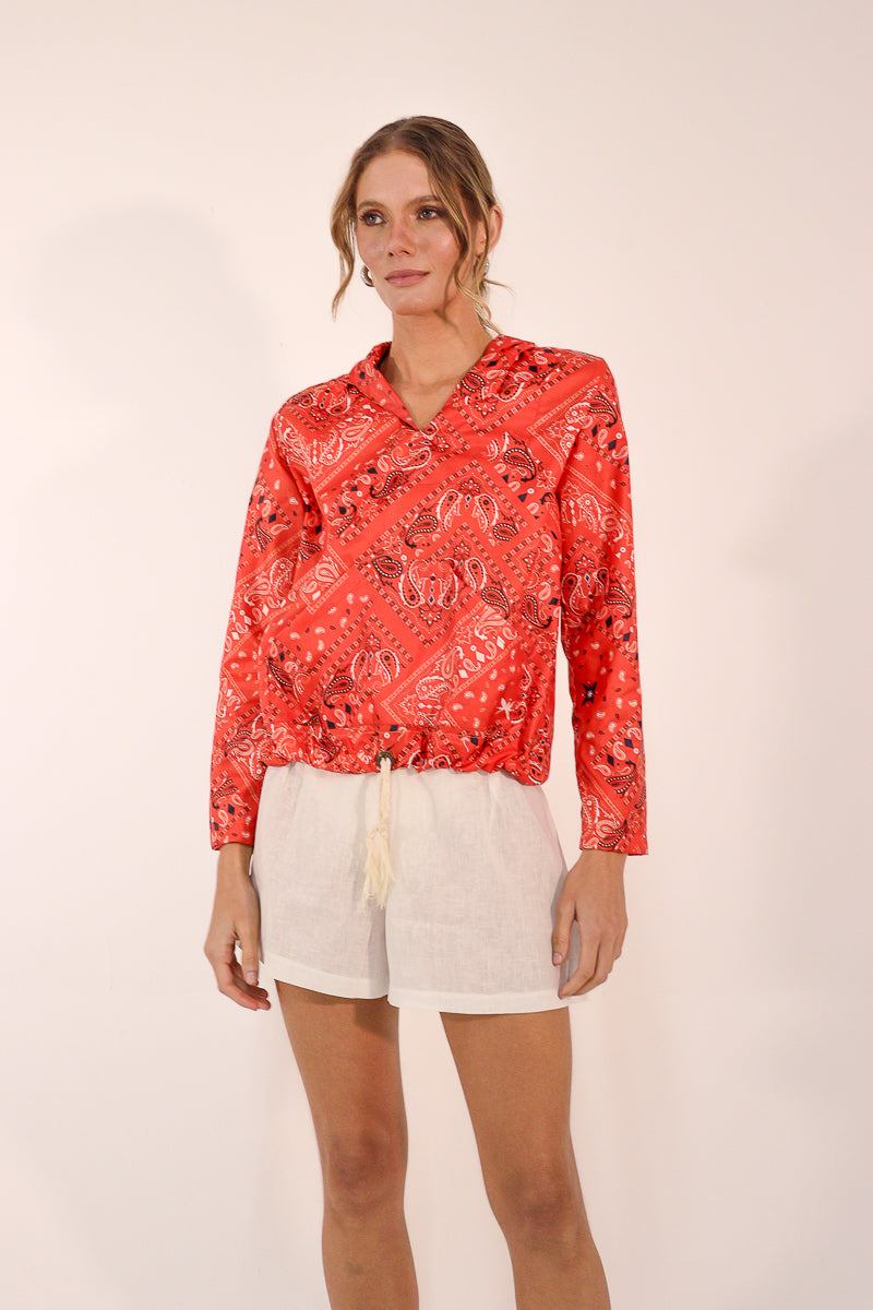 Jaqueta Paisley Siena