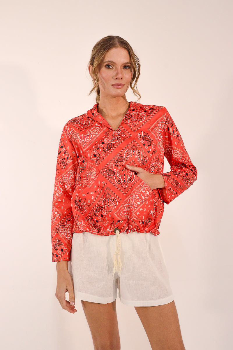 Jaqueta Paisley Siena
