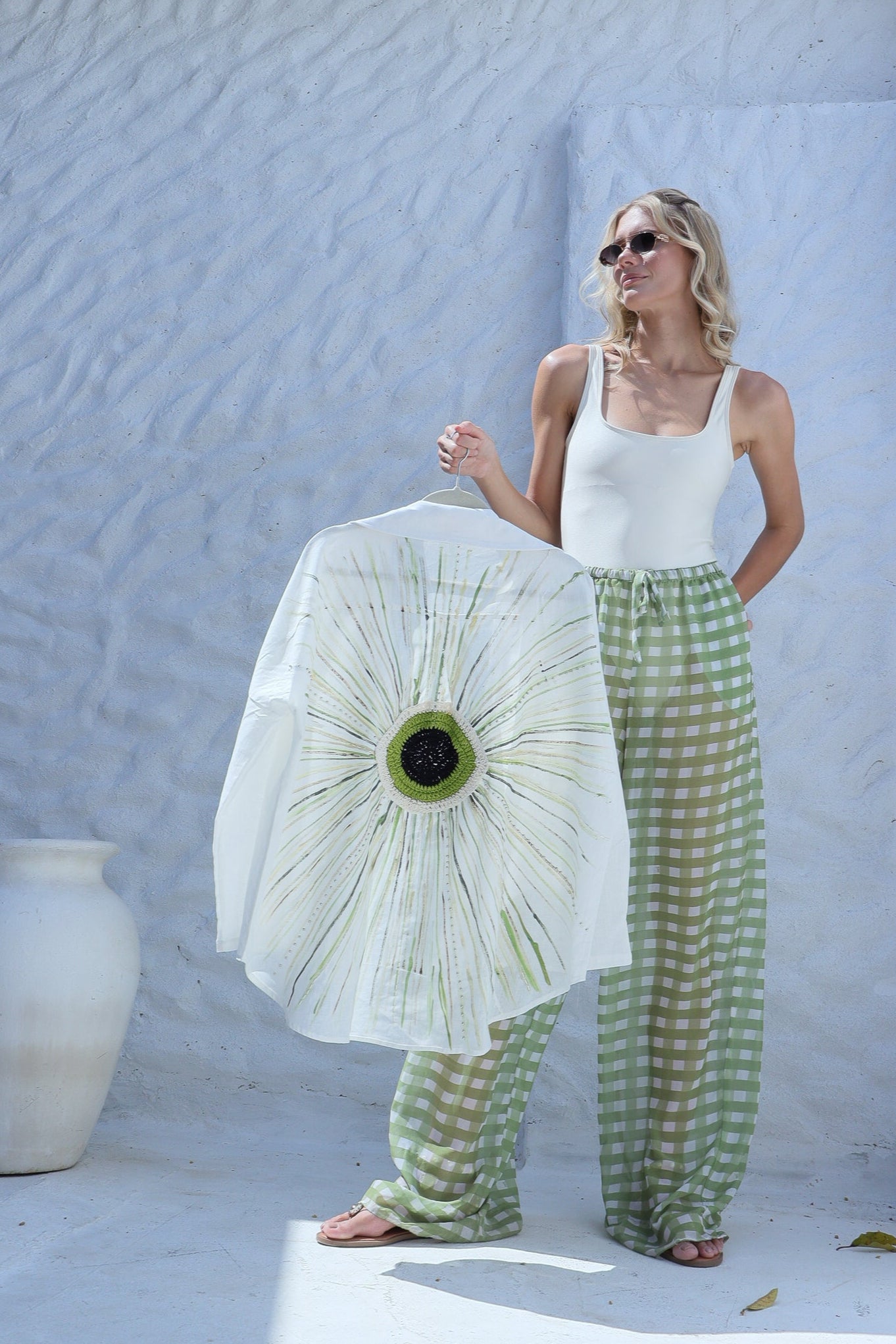 Calça Verde Brisa