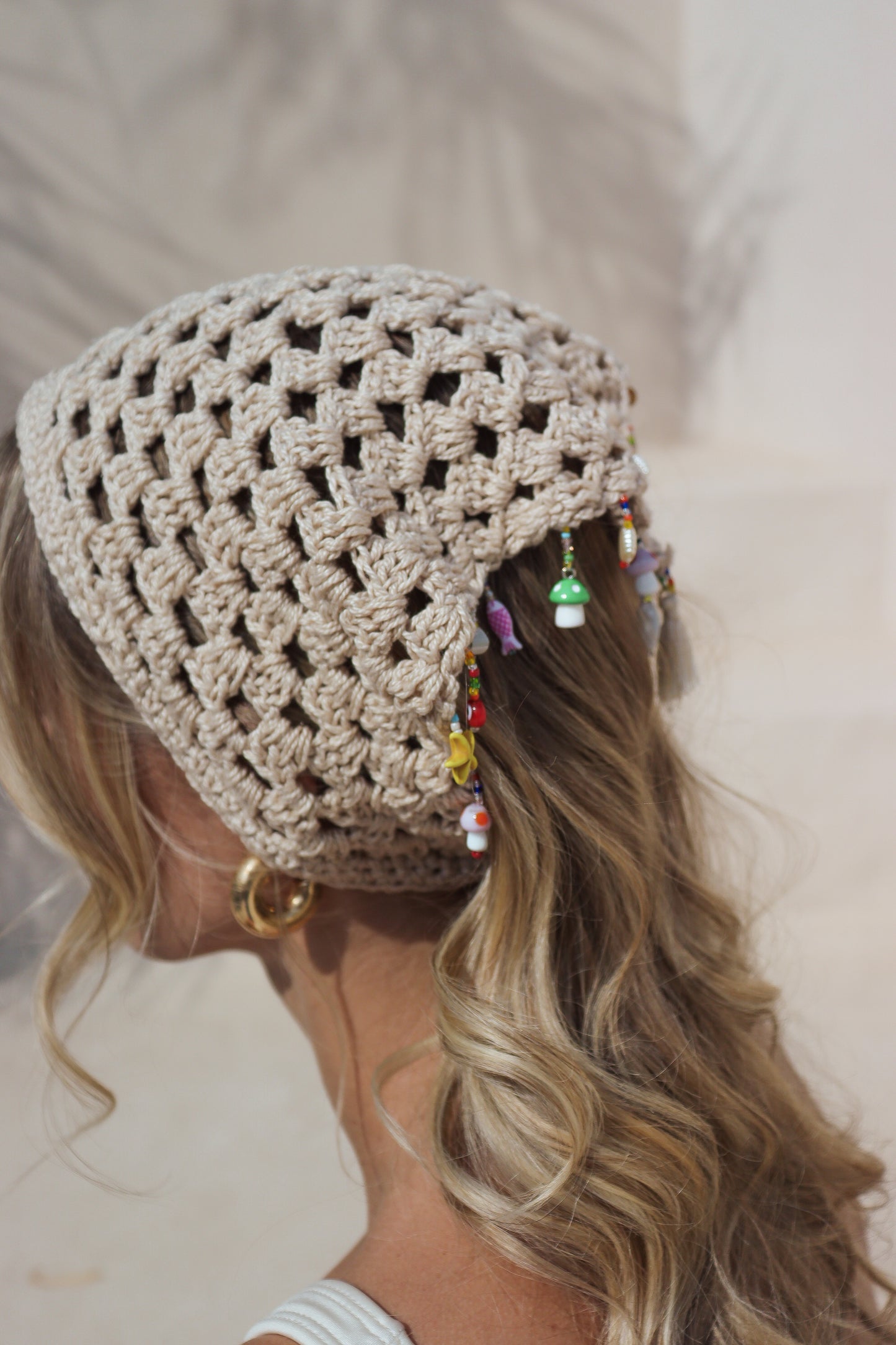 Bandana Crochê | Marfim