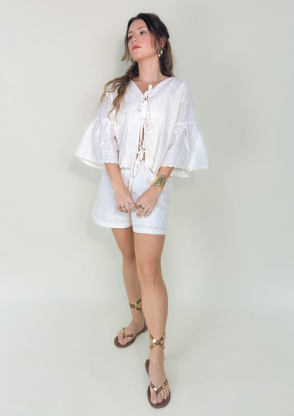 Short Comfy Laise Off White
