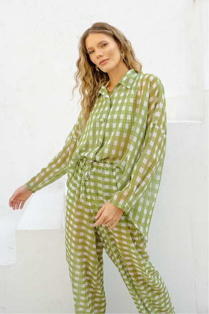 Camisa Verde Brisa