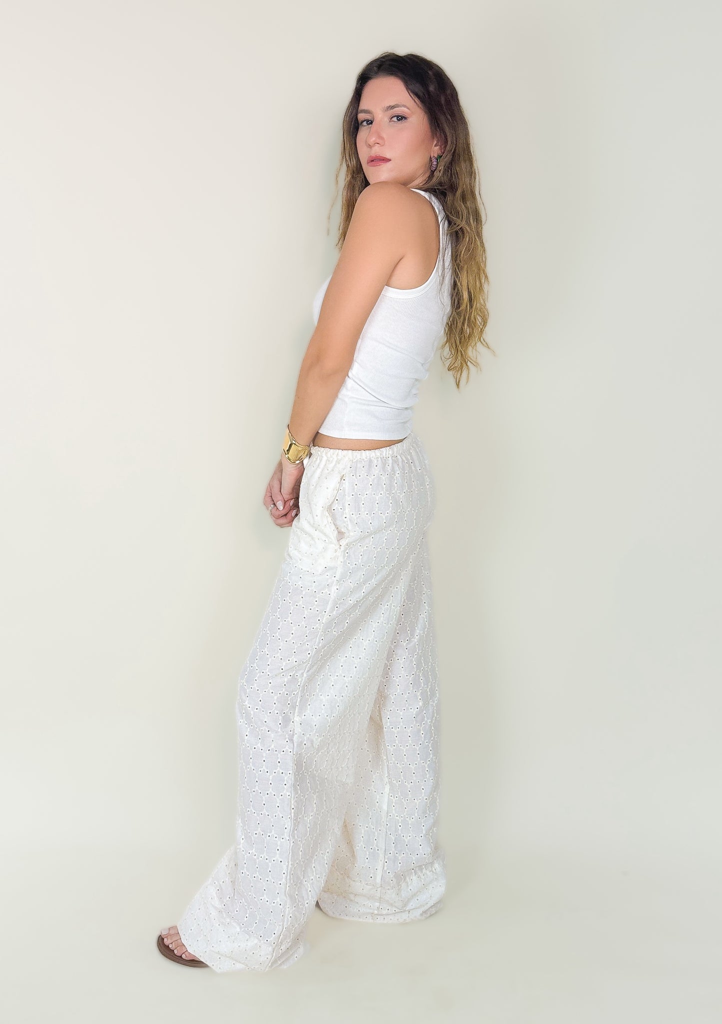 Calça Comfy Laise Off White