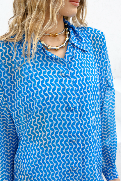 Camisa Maré Azul