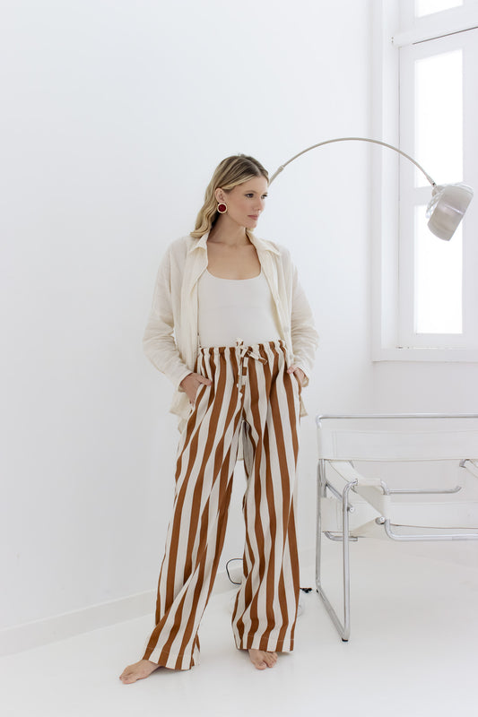 Calça Baci Caramelo