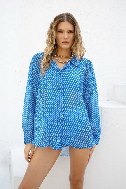 Camisa Maré Azul