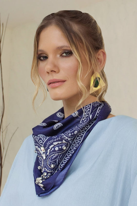 Bandana Capri Marinho