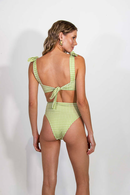 Top Faixa Verde Brisa