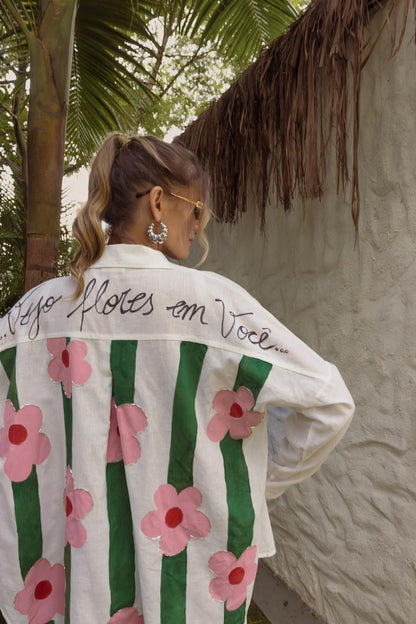 Camisa Ars Lumiere | Flores em Você