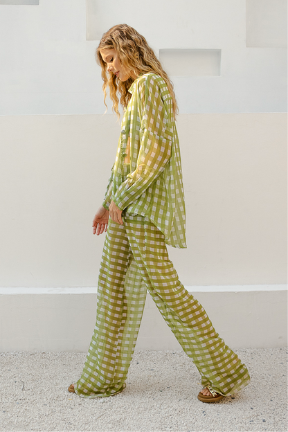 Calça Verde Brisa