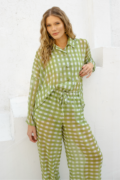 Camisa Verde Brisa