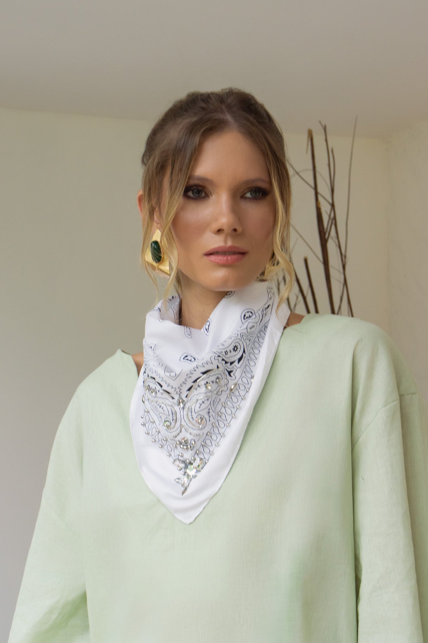 Bandana Capri Branca