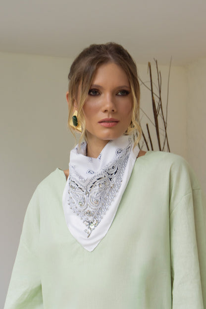 Bandana Capri Branca
