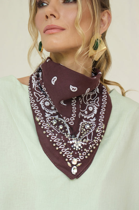 Bandana Capri Marrom