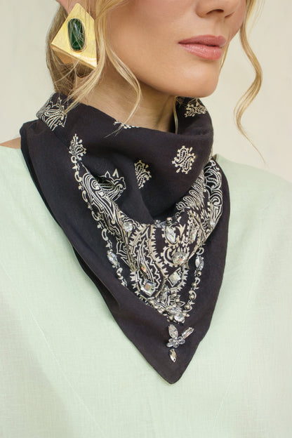 Bandana Capri Preta