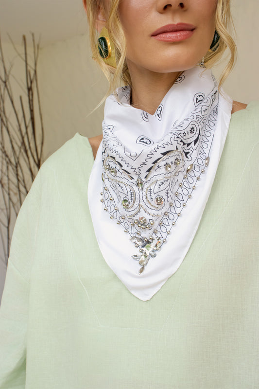 Bandana Capri Branca