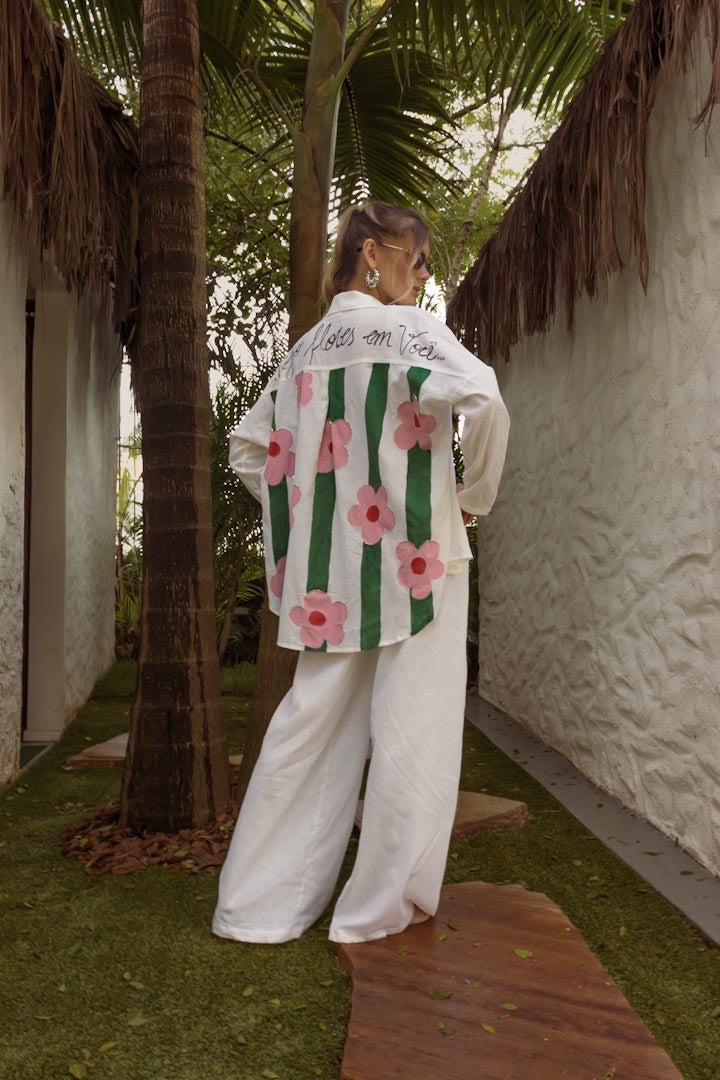 Camisa Ars Lumiere | Flores em Você