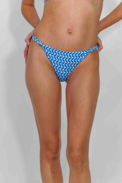 Calcinha Nó Maré Azul