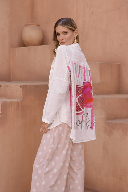 Camisa Ars Lumiere | Romã Rosé