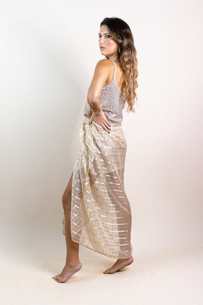 Vestido Curto Magic Paetê Dourado