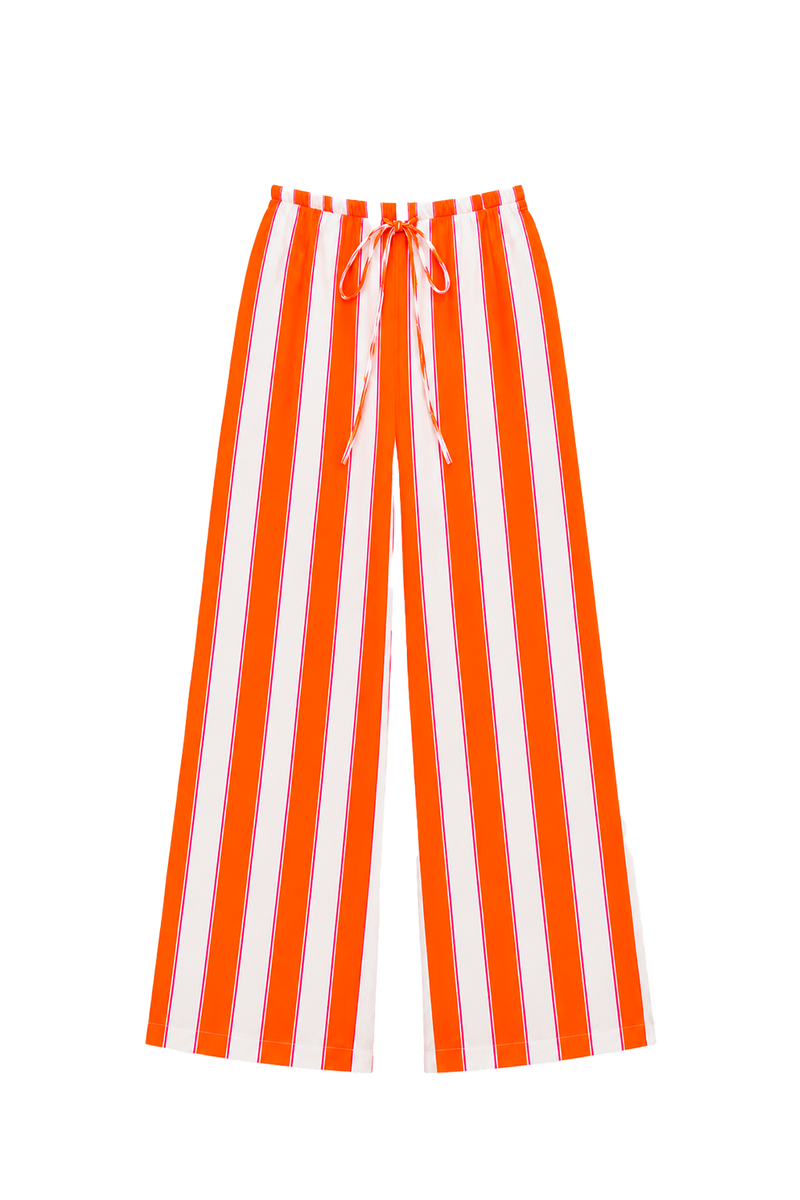 Calça Baci Laranja e Pink
