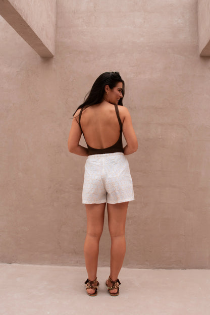 Short Comfy Laise Off White