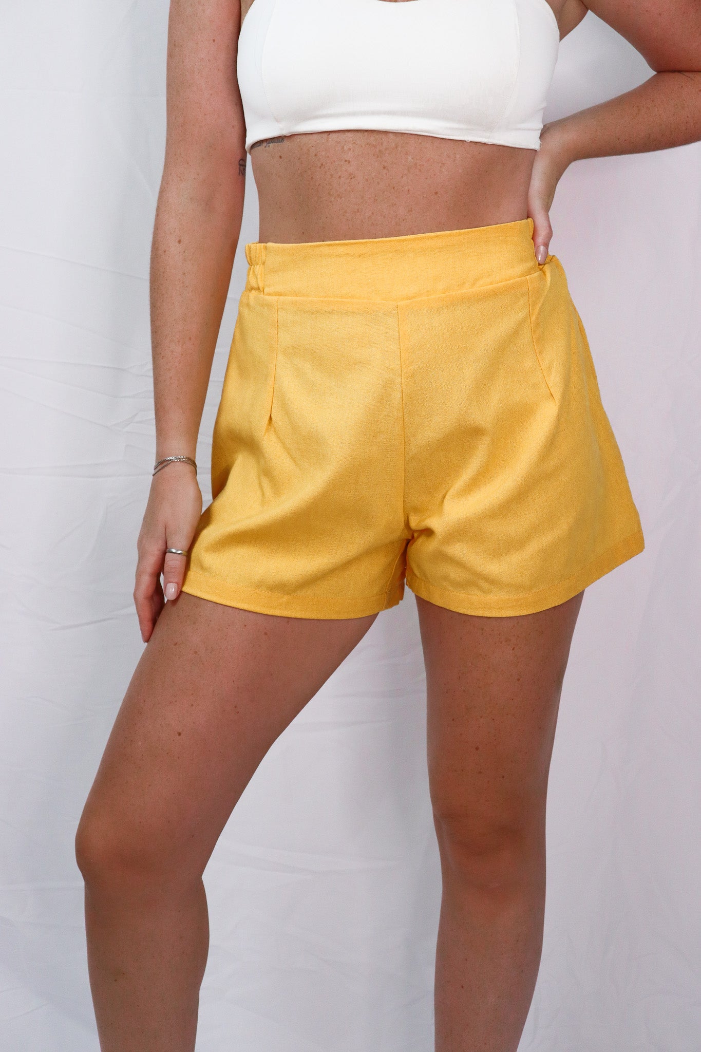 Short Crystal Amarelo