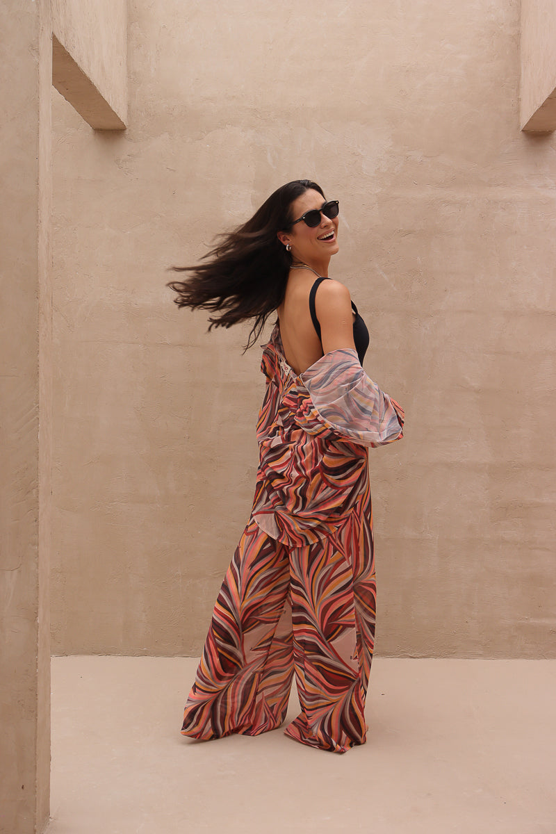 Calça Pantalona Pura Beleza