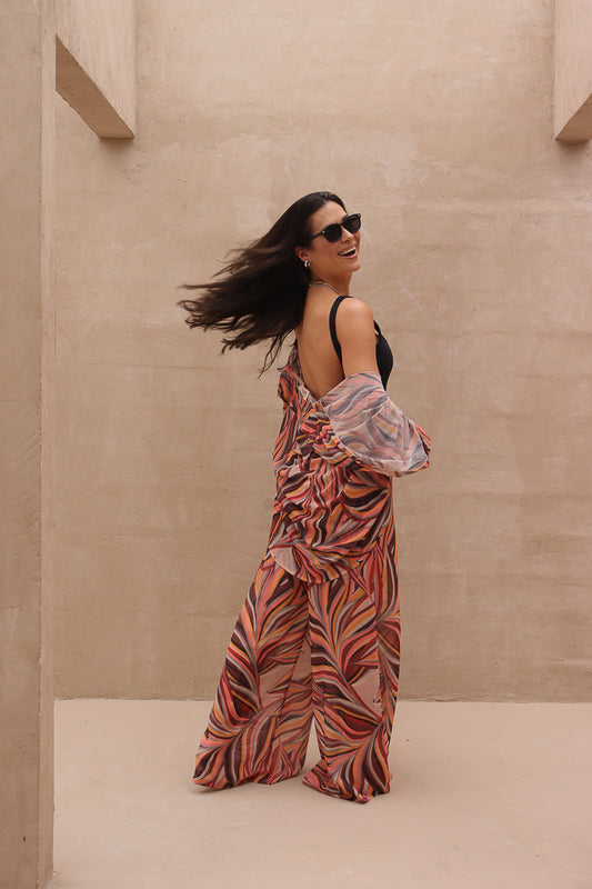 Calça Pantalona Pura Beleza