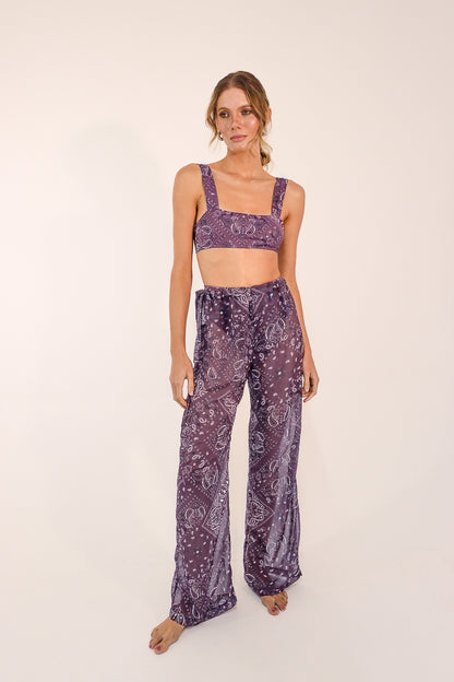 Calça Paisley Raisin