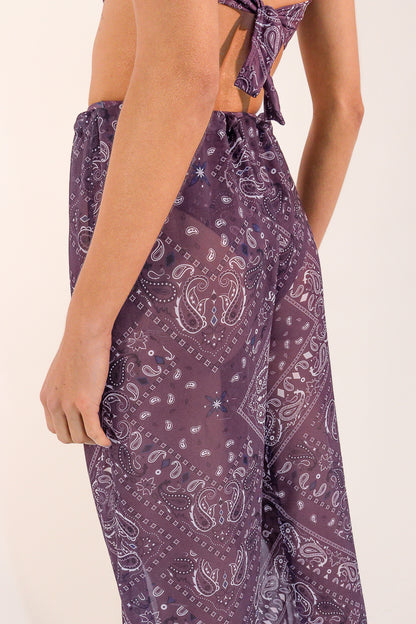 Calça Paisley Raisin