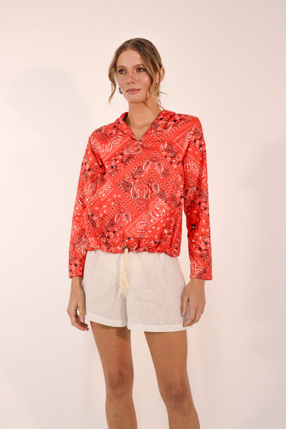 Jaqueta Paisley Siena