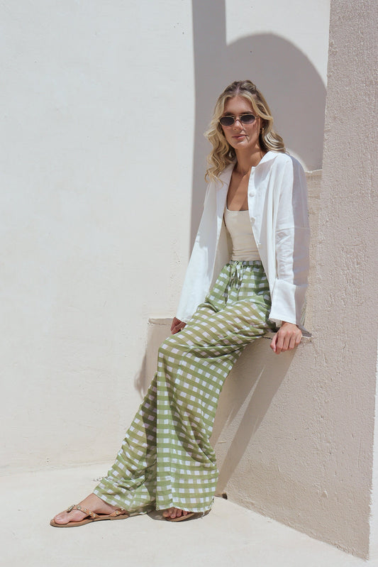 Calça Verde Brisa