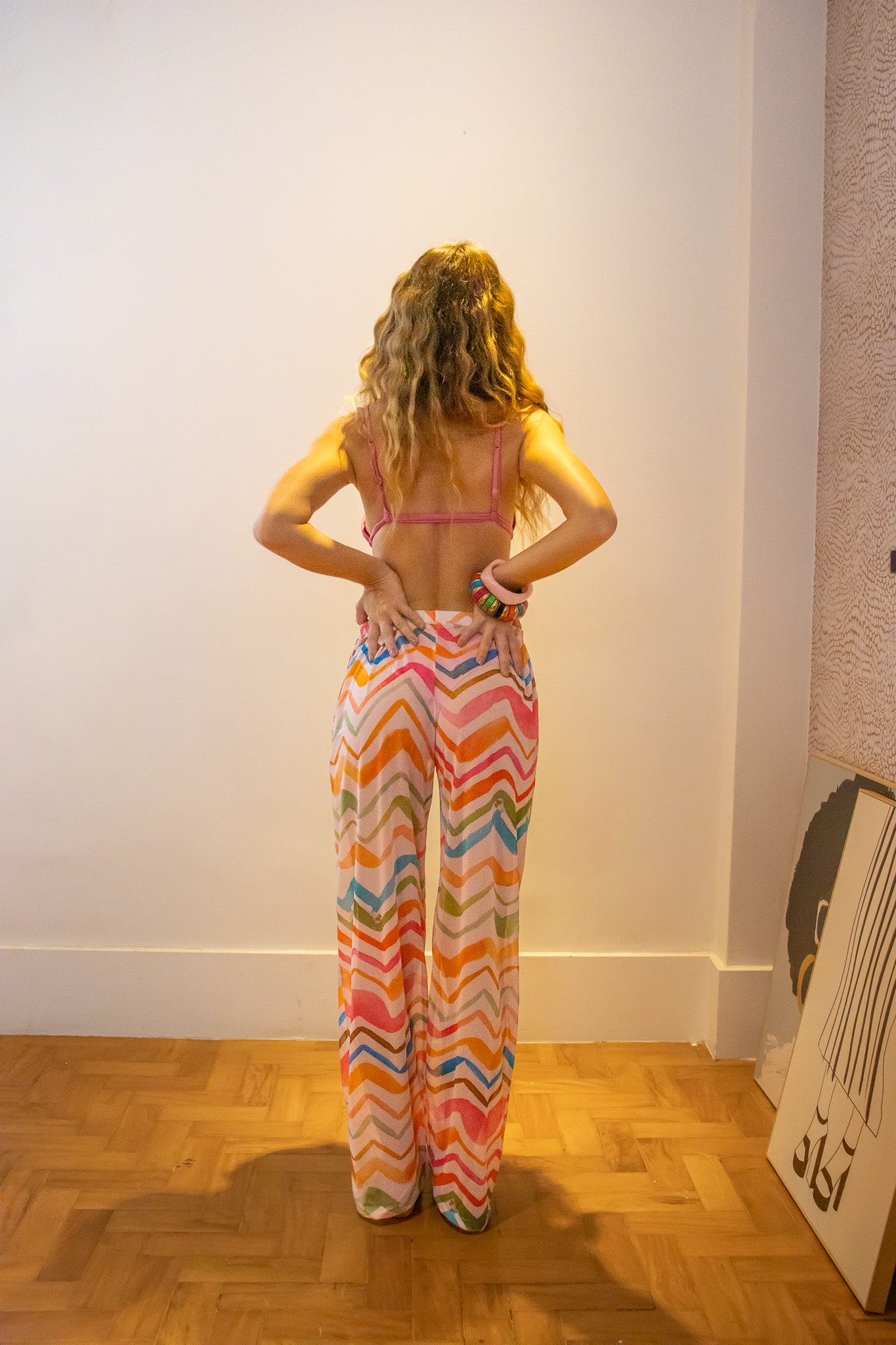 Calça Tropical Tule