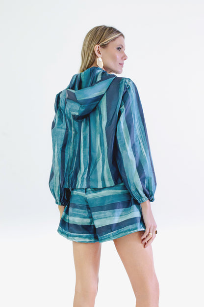 Short Corta Vento Voyage Ondas