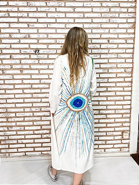 Chemise Sol Grego Azul