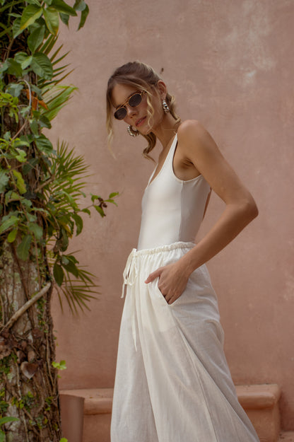 Calça Amarração Lumiere