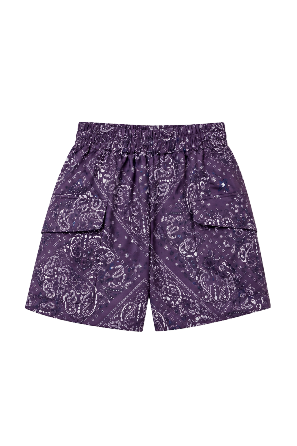 Short  Corta Vento  Paisley Raisin
