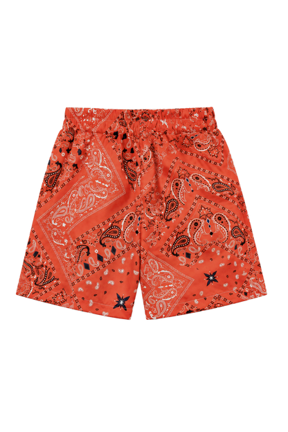 Short  Corta Vento Paisley Siena